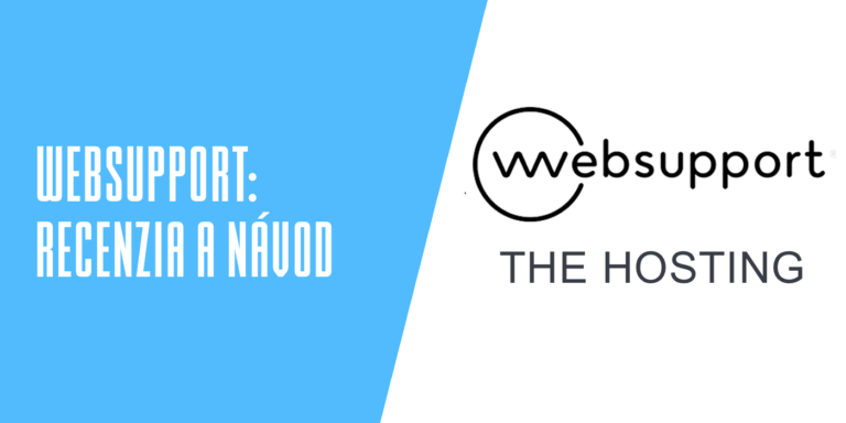Recenzia: Dosť dobre nadupaný webhosting od WebSupportu