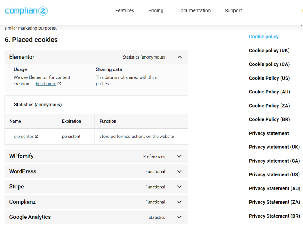 Complianz.io - technické riešenie cookie lišty pre WordPress weby