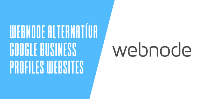 Webnode alternatíva k Google Business Profiles websites