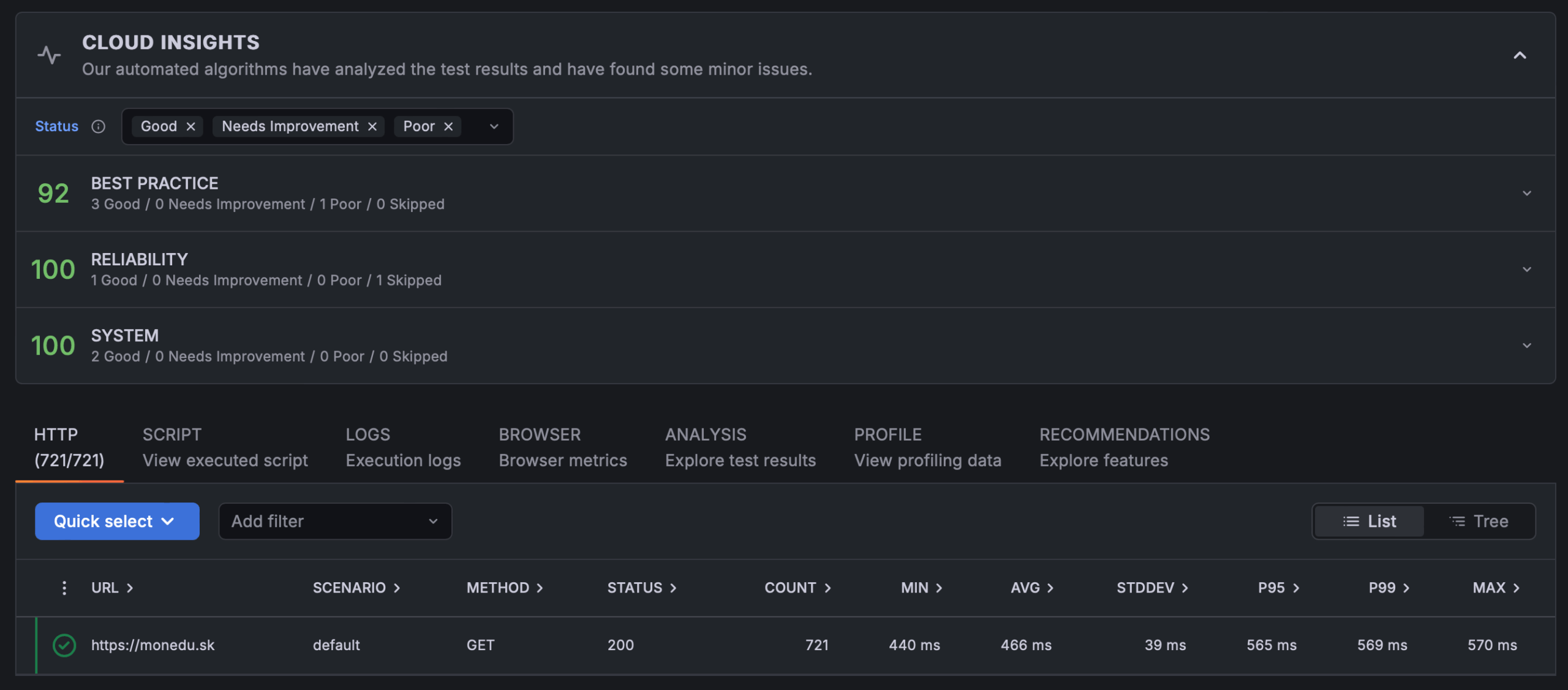 K6 Spiketest Cache 1