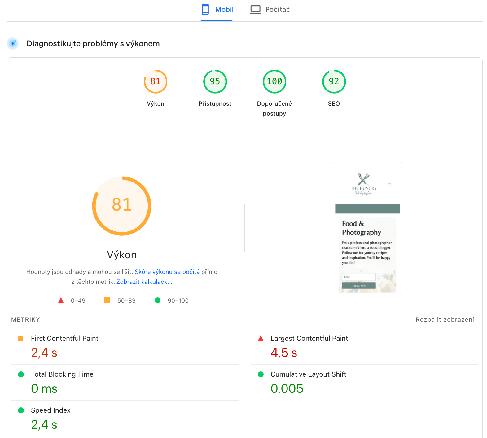 Psi Mobile Blog Cache