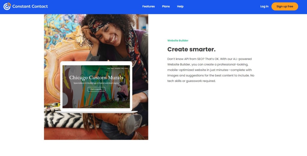 Constant Contact – ukážka e-mailingového nástroja