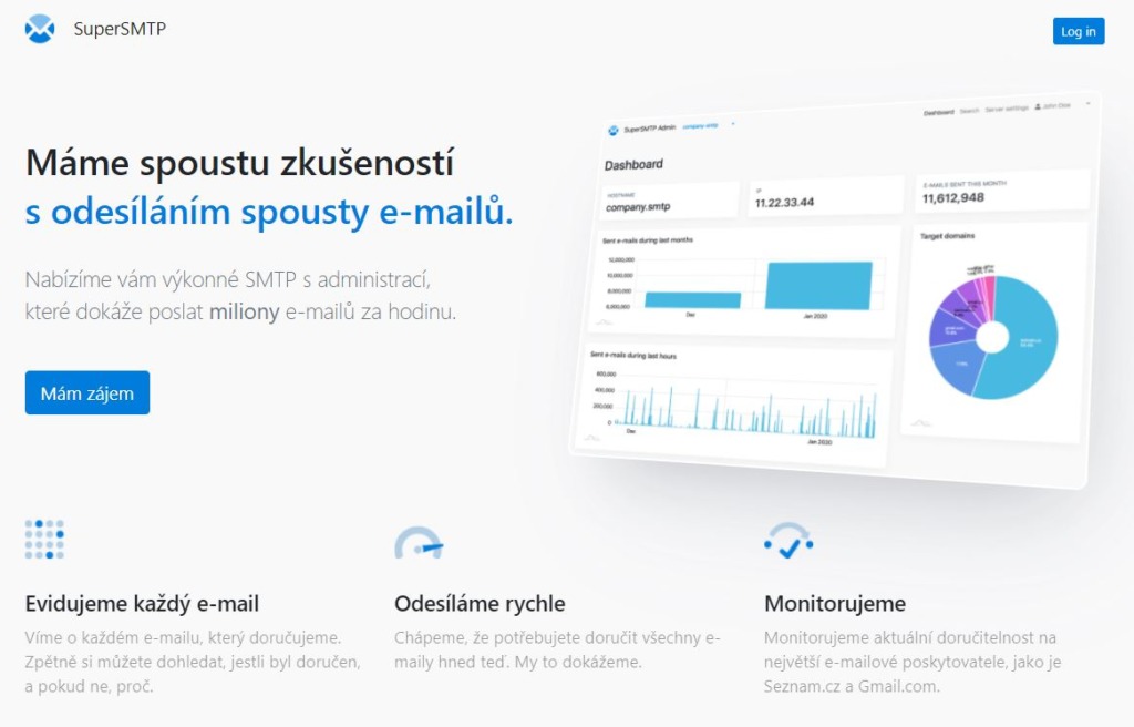 Supersmtp – ukážka nástroja na hromadné e-maily
