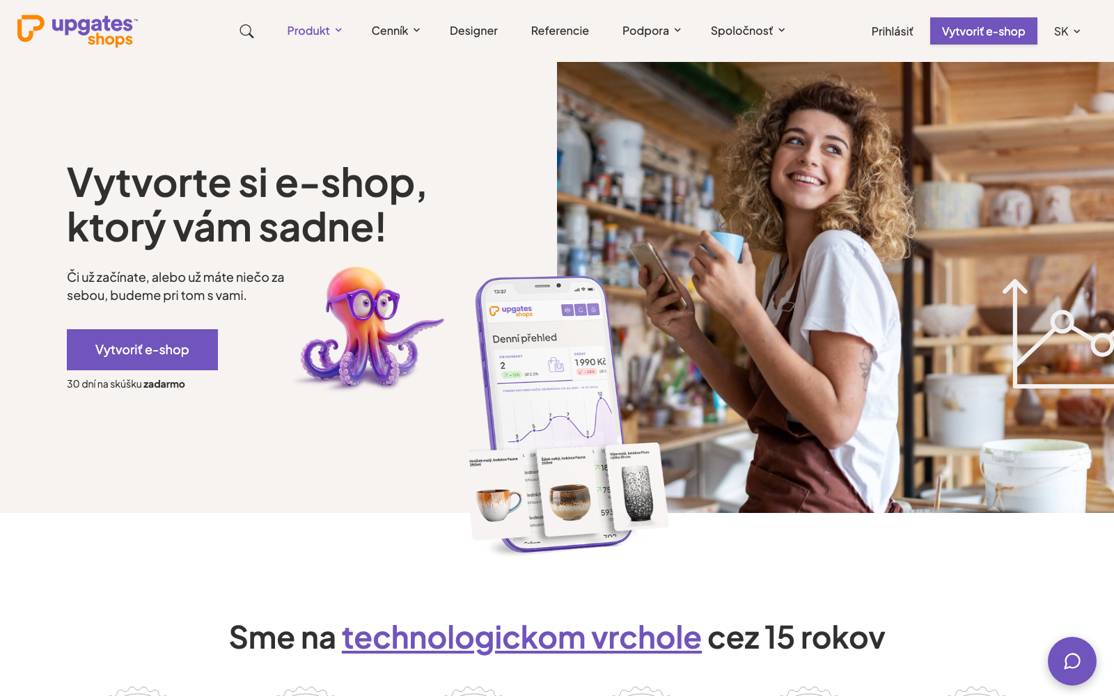 Predstavenie e-shopovej platformy Upgates – nový web